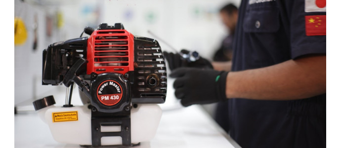 Precauciones de seguridad al usar una guadañadora